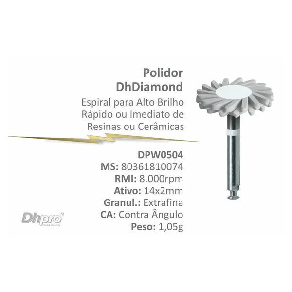Pulidor Ultra Rapido DhDiamond Alto Brillo Dhpro2