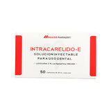 Anestesia Intracarelido Lidocaína 2% Epi 1:100000 en tubo plástico