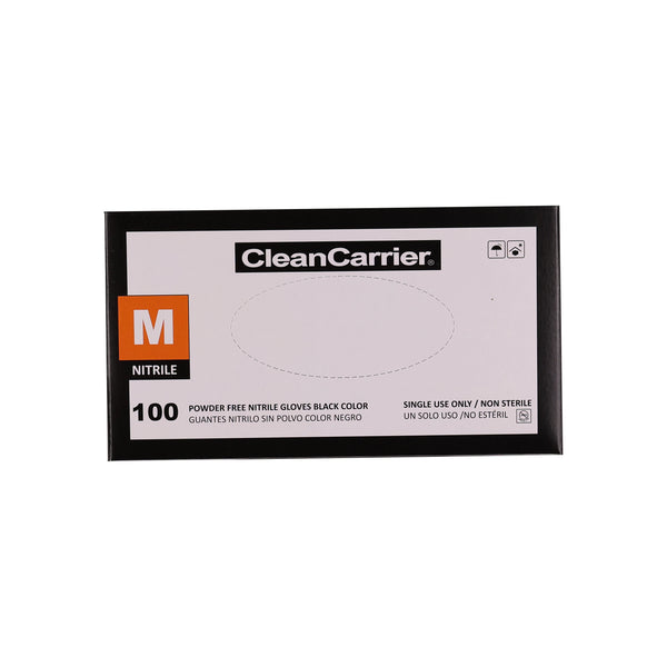 Guantes de Nitrilo Negros Clean Carrier