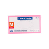 Guantes de Nitrilo Rosados Clean Carrier