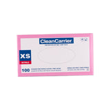Guantes de Nitrilo Rosados Clean Carrier