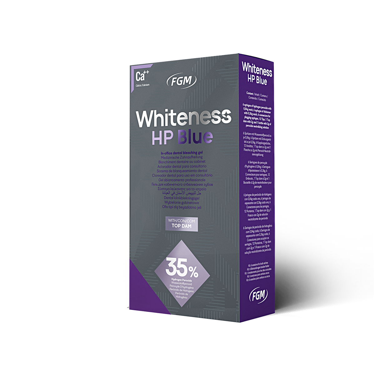 Blanqueamiento Whiteness MINI KIT HP BLUE 35% (1 paciente)