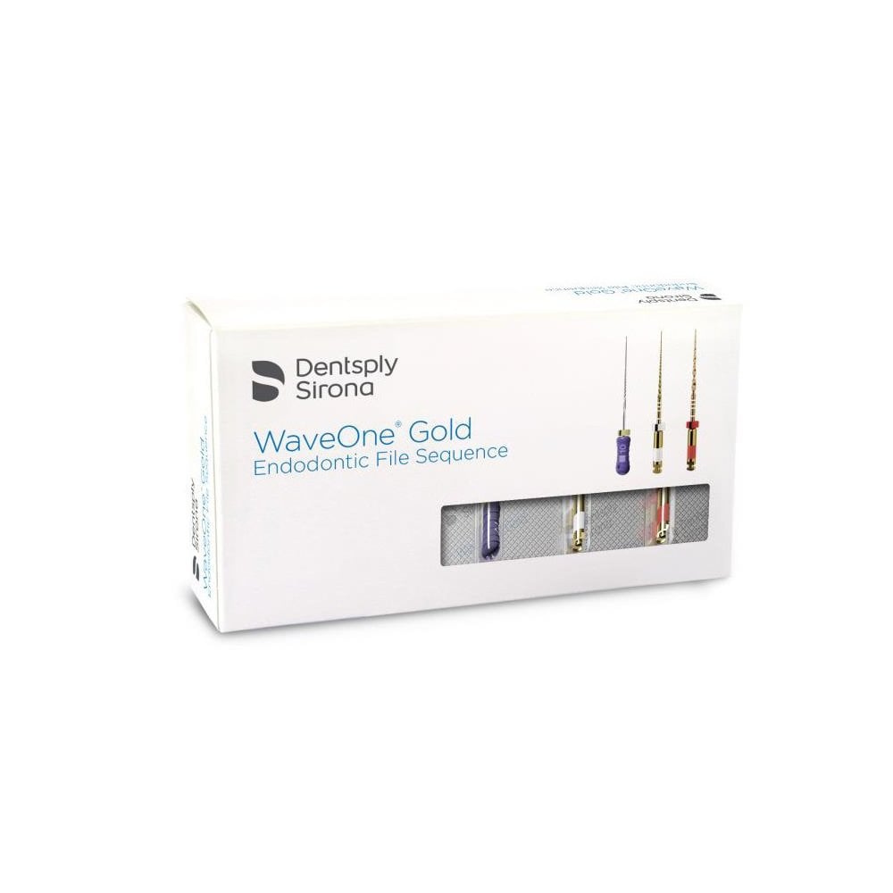 WaveOne Gold Sequence 25mm pack de limas mecanizadas para endodoncia