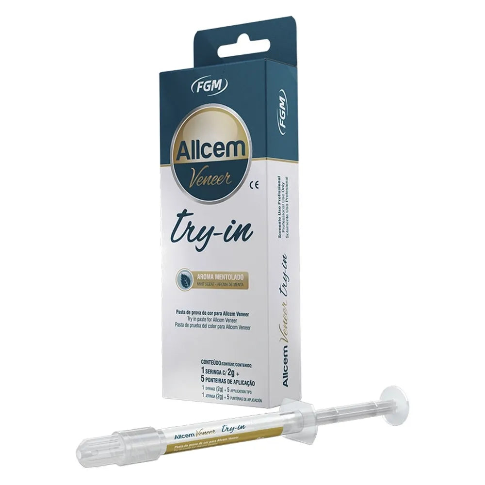 allcem veneer try