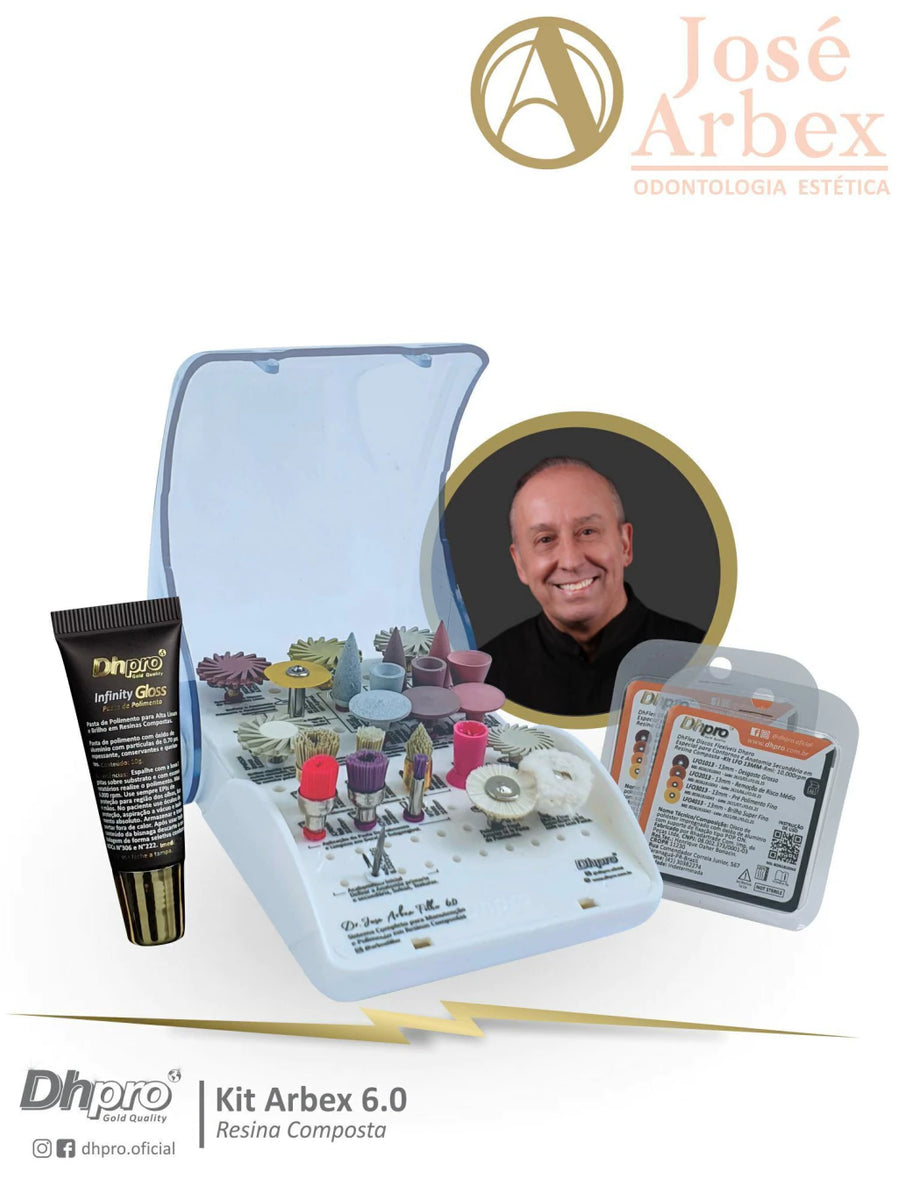 Kit de Pulido y Mantención de Resinas Arbex 6.0 Dhpro + Infinity Gloss + Kit LFO