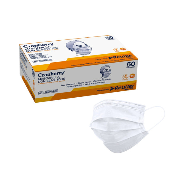 Mascarilla quirúrgica con certificación sanitaria, diseñada para protección contra microgotas y partículas.