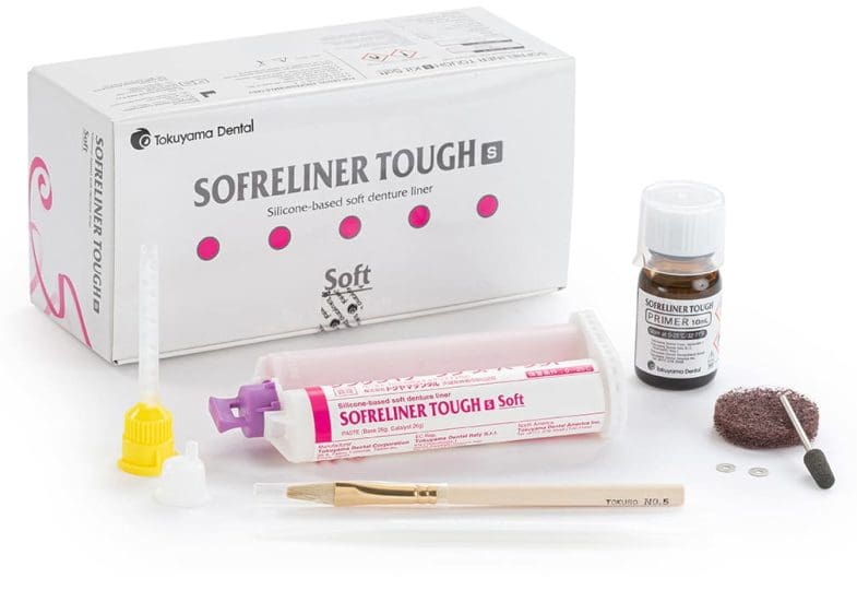 Kit Silicona para Rebase de prótesis Sofreliner Tough Soft Tokuyama - Imagen 2